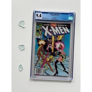 The Uncanny X-Men #189 (1985) CGC 9.4 Rare Newsstand - Comic Book | Romita Jr